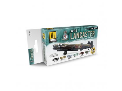 Sada farieb AVRO Lancaster and Others Night Bombers Air Set