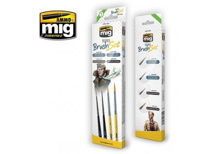 Sada štetcov MIG Figures Brush Set 4 ks