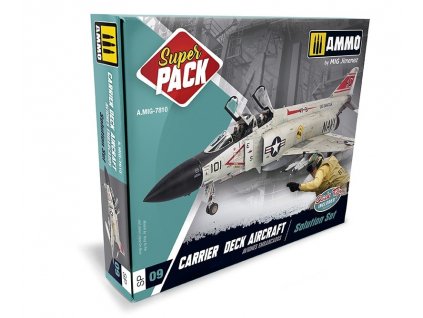 Sada farieb MIG SUPER PACK Carrier Deck Aircraft Solution Set