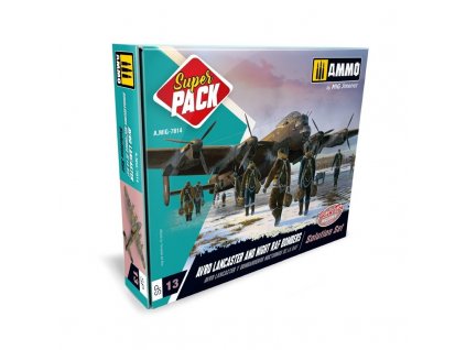 Sada farieb Super pack AVRO Lancaster and Night RAF Bombers