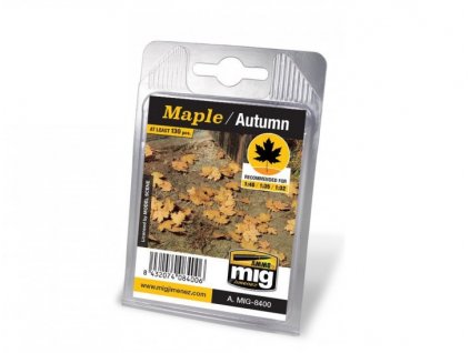 Maple leaves - Autumn  do diorámy