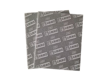 Sada brúsnych špongií Ammo - zrnitosť 280 (2ks)