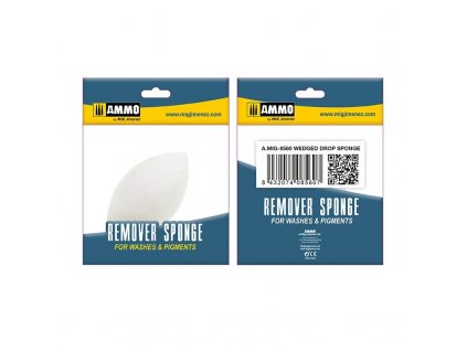 wedged drop sponge