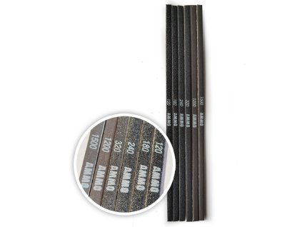 Contour Sanding Sticks - 120/180/240/320/1200/1500 (6ks)