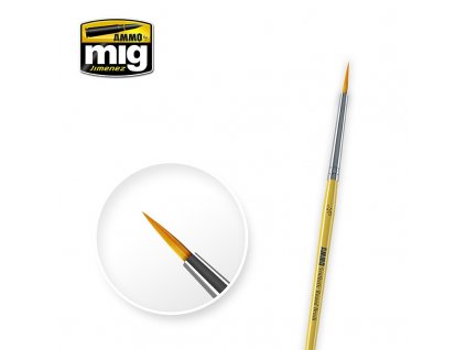 Ammo MIG 2/0 Synthetic Round Brush