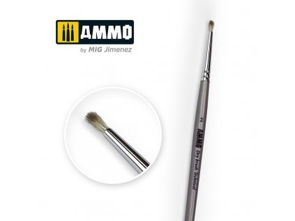 Štetec AMMO 2 Drybrush Technical Brush