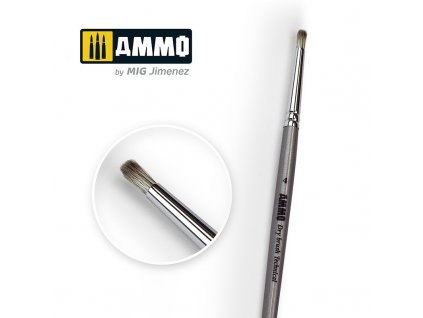 Štetec AMMO 4 Drybrush Technical Brush