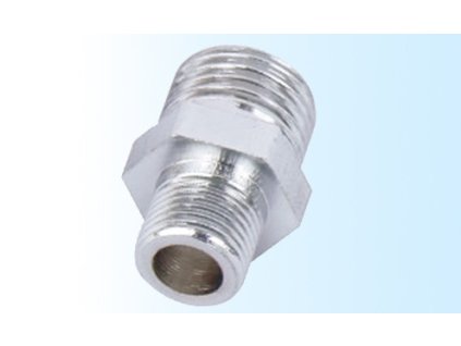 Závitová redukcia BD-A3 spojka hadice samec 1/4" - samec 1/8"