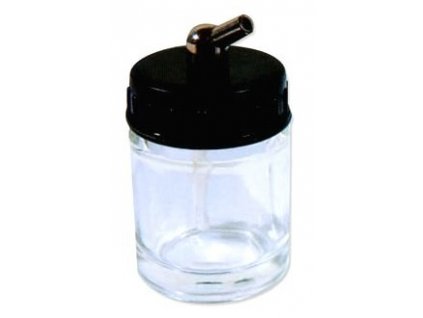 BD-03 glass paint bottle with vertical adapter 22ml