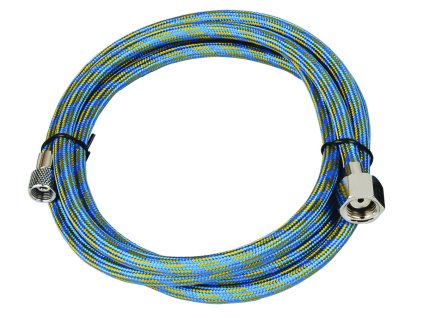 Braided pressure hose BD-21 G1/4-G1/8 3m