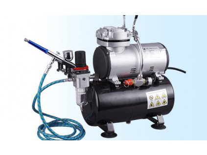 Striekacia pištoľ Fengda BD-130 + kompr AS-186 + hadica BD-24