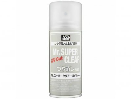 Mr Hobby - Gunze Mr. Super Clear UV Cut Flat Spray (170 ml)