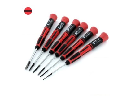 Screwdriver set - Flat (6pcs)