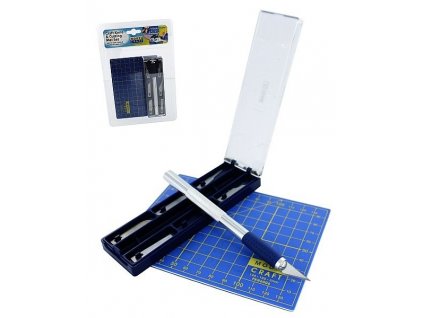 Modellmesser mit Schneidunterlage