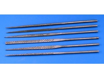 Sada rašplí (ihlové a ploché pilníky) 140mm (6ks)