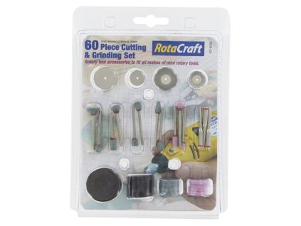 60-piece rotary tool set