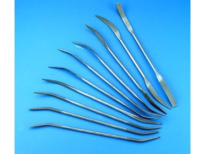 Sada rýhovacích pilníků (10ks)