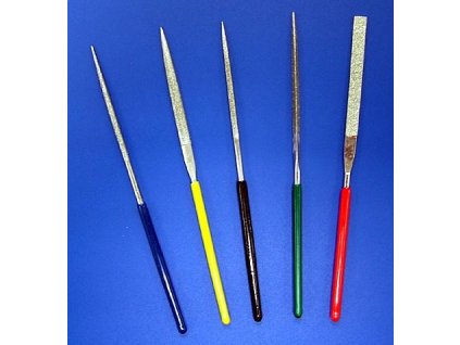 Sada mini diamantových pilníkov 100mm (5ks)