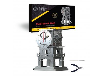master of time mechanical diy kit mt048 metal time 011