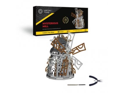 mysterious mill electrical model constructor kit mt054 metal time 07