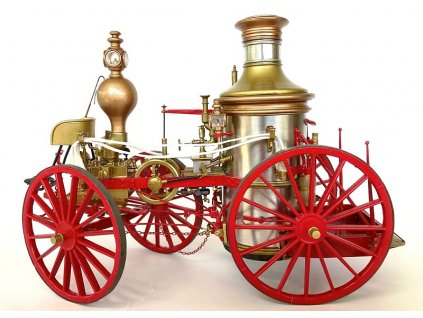 Allerton Steam Pumper Fire Engine 1/12 Model Expo