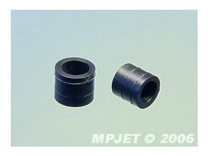 Hülse für M4-Schraube, 4 Stück, schwarz