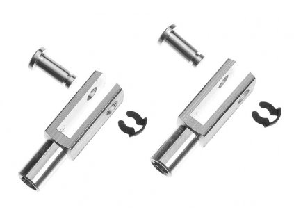 Vidlička ALU l=30mm pre páku hr.2 čap pr.1,6 M3 R 6ks