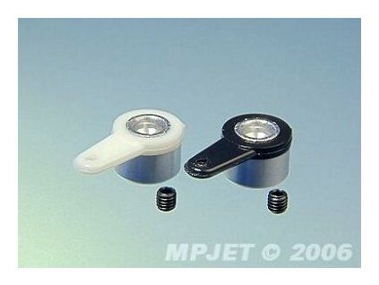 Steering arm 12 mm, 3 mm dia white