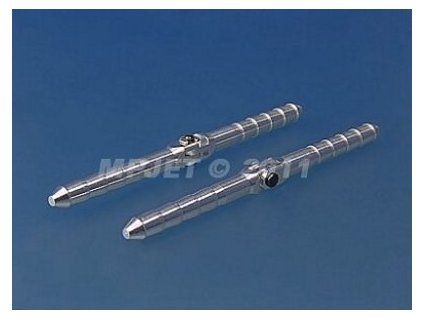 Pin type hinge Aluminium, 4,5x70 mm 6pcs demountable