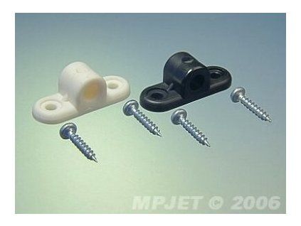 Nylon-Getriebeblock 5 mm Durchmesser 2ks