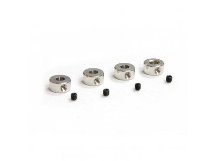 Aluminium-Radmuttern 3 mm, 4 Stück