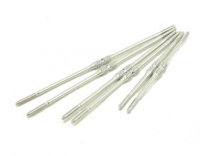 Nastavitelné táhlo vroubkované M3x40mm 2ks