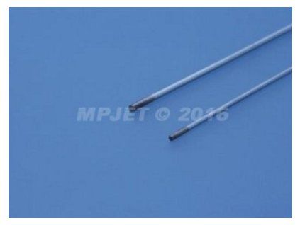 Táhlo ocel průměr 2,6mm, M3, délka 290 mm 2ks