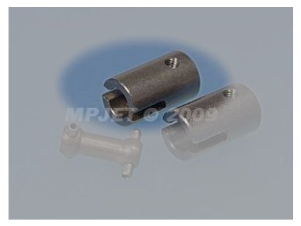 Unášač kardanu s drážkou, pr. 5mm a vonk pr. 14mm  1ks