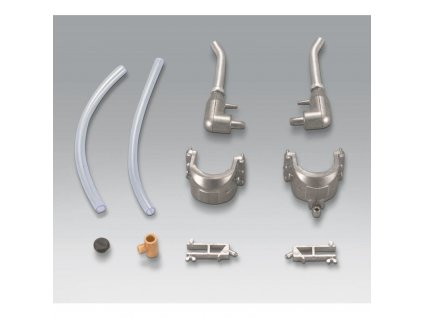 Metal smoke exhaust system for Pz.VI Tiger 1/16