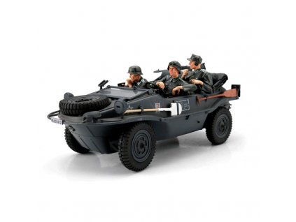 Figures Schwimmwagen Crew set nafarbené 1/16