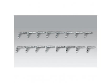 Ramená náprav kovové Tiger Late 1/16