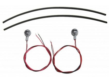 Svetlá predné kovové LED komplet 2 ks pre Tiger 1/16