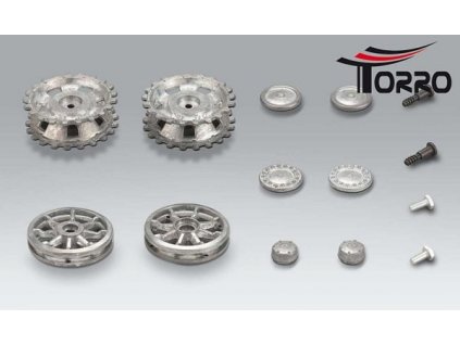 Kolesá hnacie a napínacie pre Pz. III / StuG. III 1/16