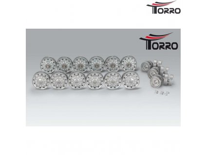 Kolesá pojazdu kovové pre KV-1 Early 1/16