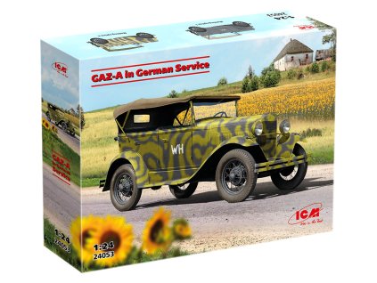 gaz a in german service 1 24 ICM 24053 012