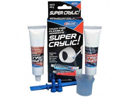 Super Crylic two-component glue for plastics 60ml