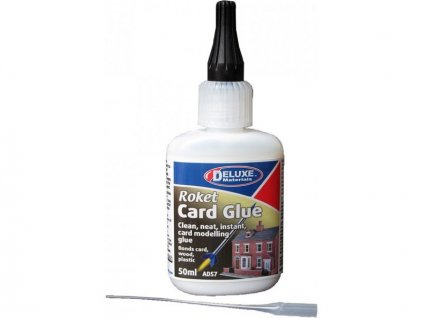 Roket Card Glue univerzálne rýchloschnúce lepidlo 50ml