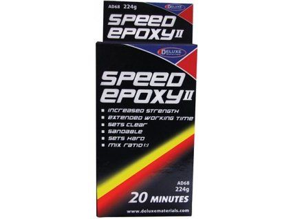 Speed ​​Epoxy II Glue 20min in Injection Applicators 224g