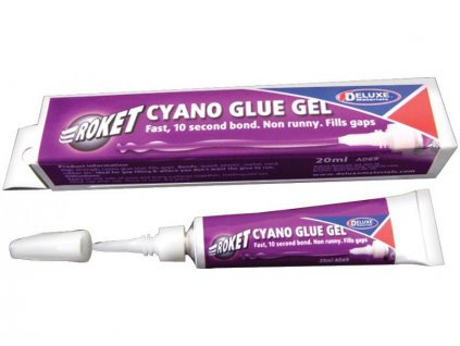 Roket Cyano Gel gélové sekundové lepidlo 20ml