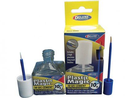 Plastic Magic 10sek. čiré lepidlo na plastové modely 40ml