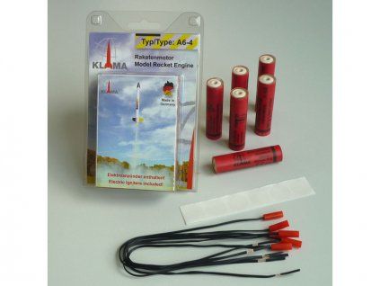 Rocket engine Klima A6-4 EL UN0432 6 pcs