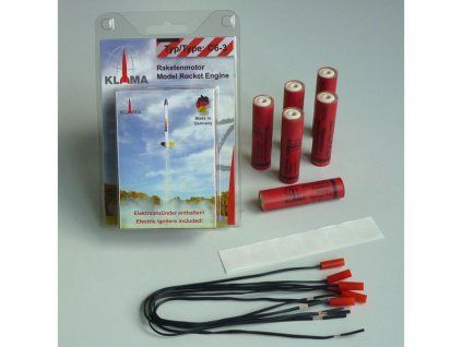 Rocket engine Klima C6-3 EL UN0432 6 pcs