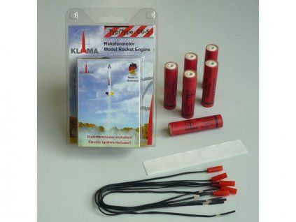 Rocket-Motor Klima C6-5 EL UN0432 6 Stück