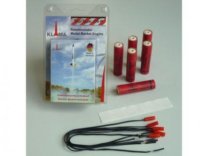 Rocket-Motor Klima C6-P EL UN0432 6 Stück